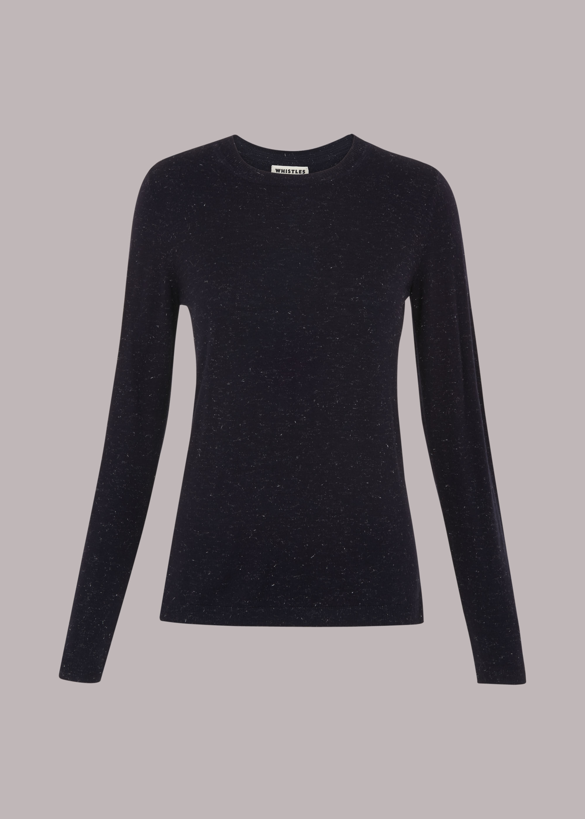 Whistles navy jumper on sale