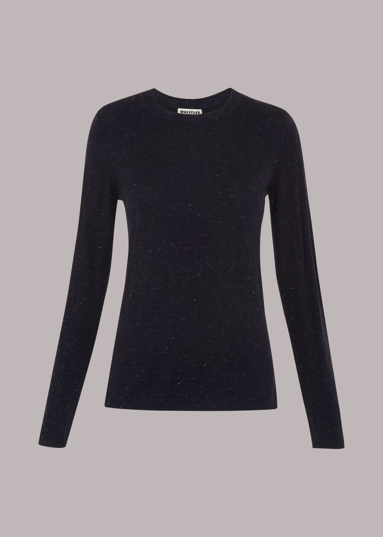 Annie Sparkle Knit Navy