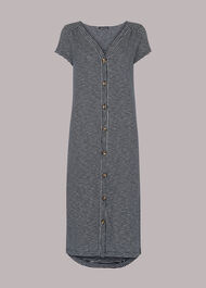 Leonie Stripe Button Dress