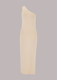 One Shoulder Knit Dress