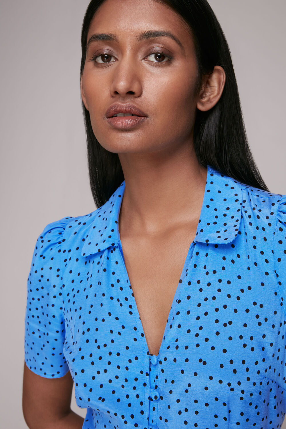 Rowan Irregular Spot Dress