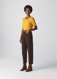 Rosa Double Trim Tee