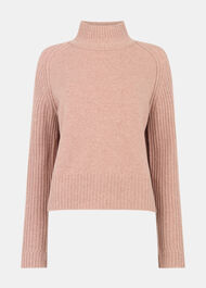 Wool Funnel Neck Knit