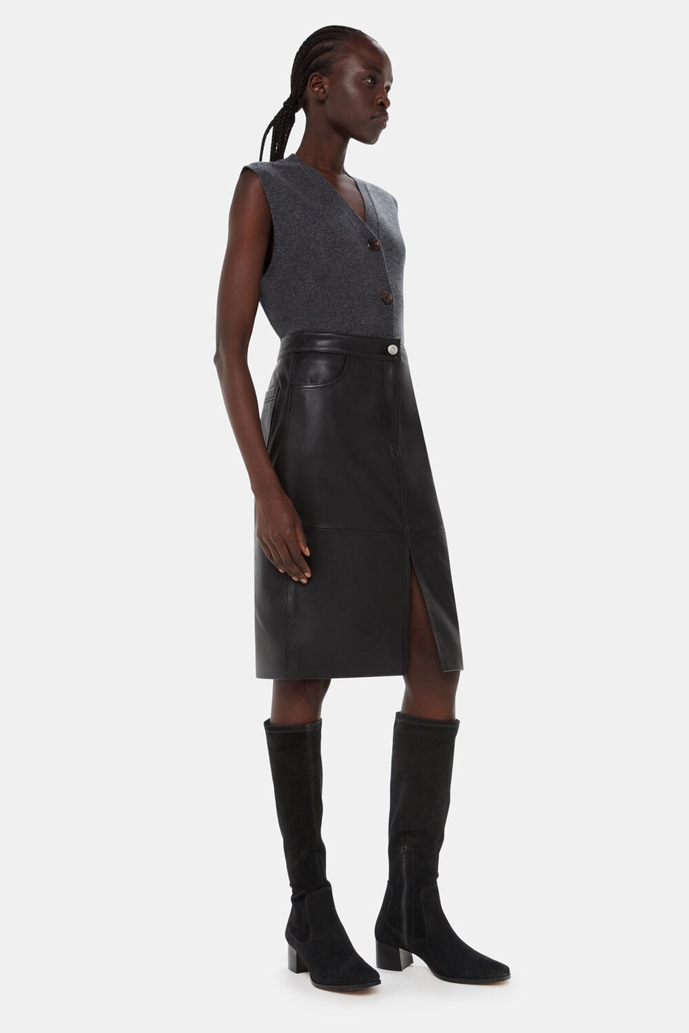 Blaire Stretch Knee High Boot