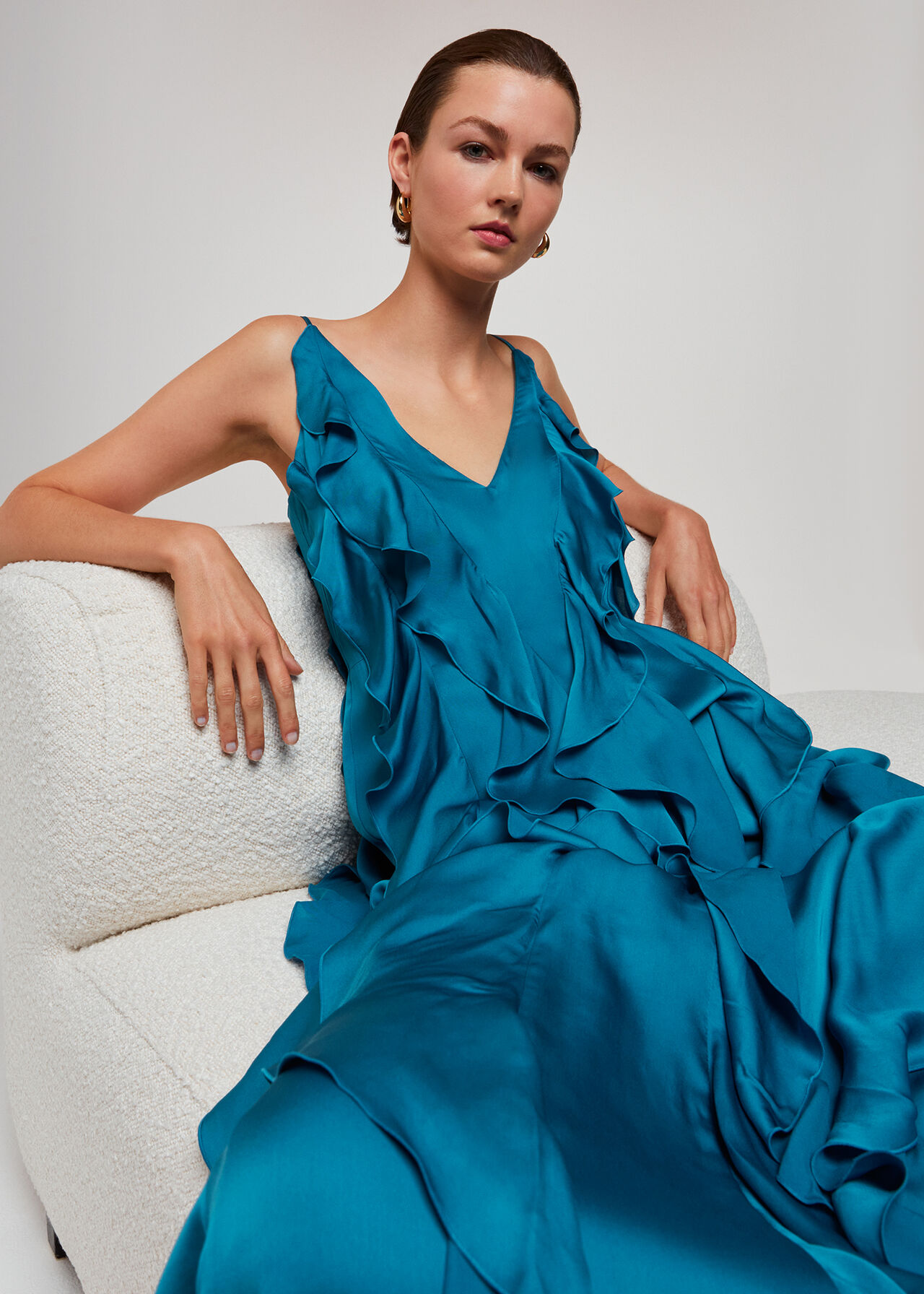 Ruffle Maxi Dress