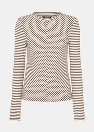 Chevron Stripe Crew
