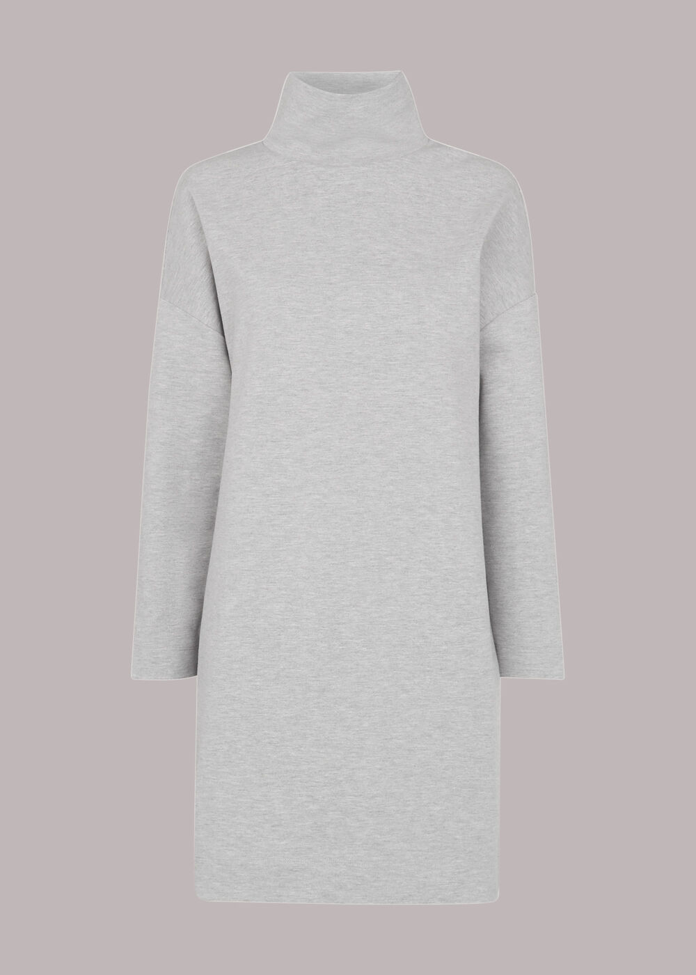 Funnel Neck Sweat Dress