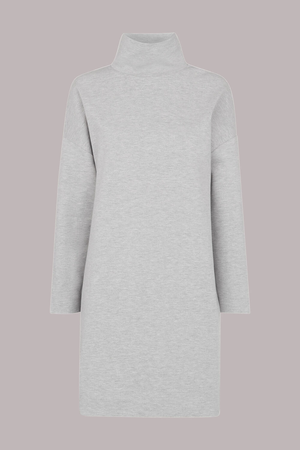 Funnel Neck Sweat Dress