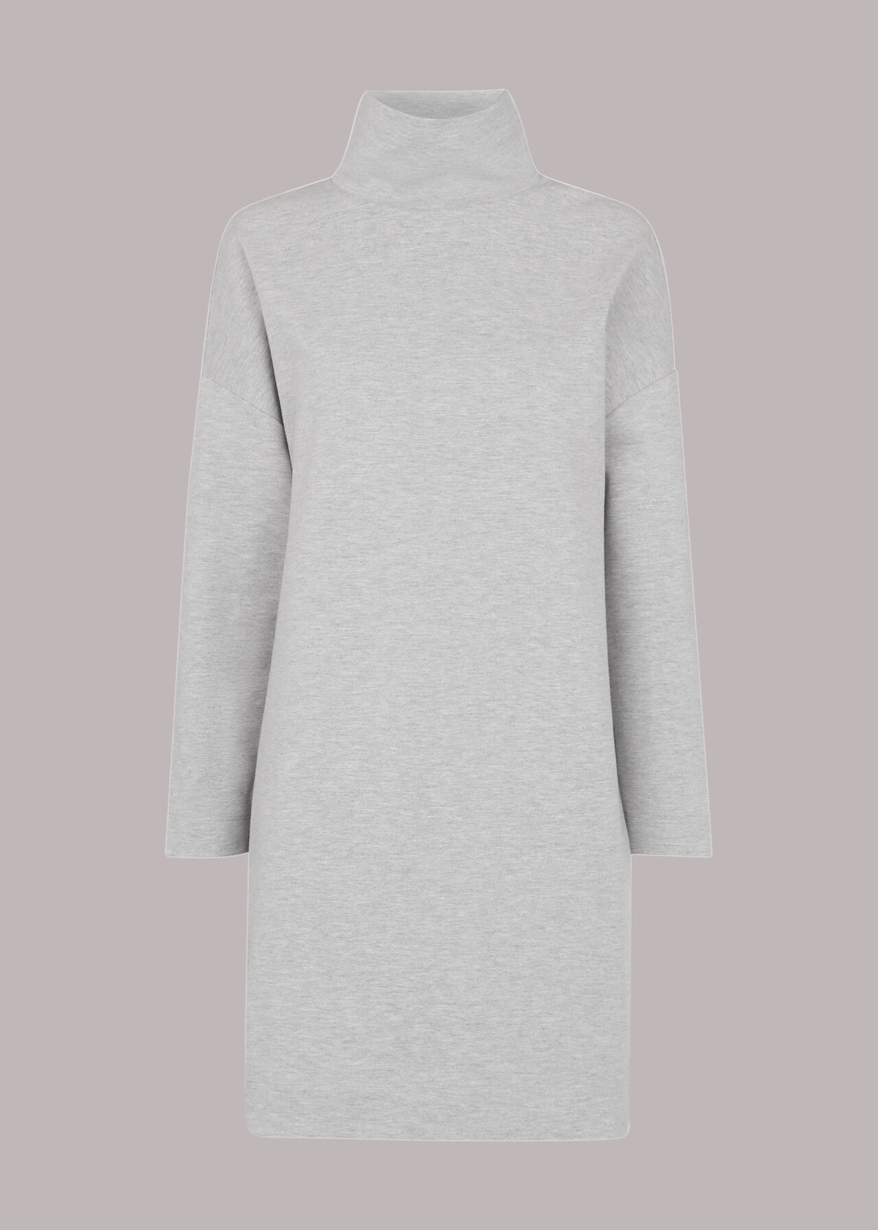 Funnel Neck Sweat Dress