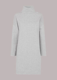 Funnel Neck Sweat Dress