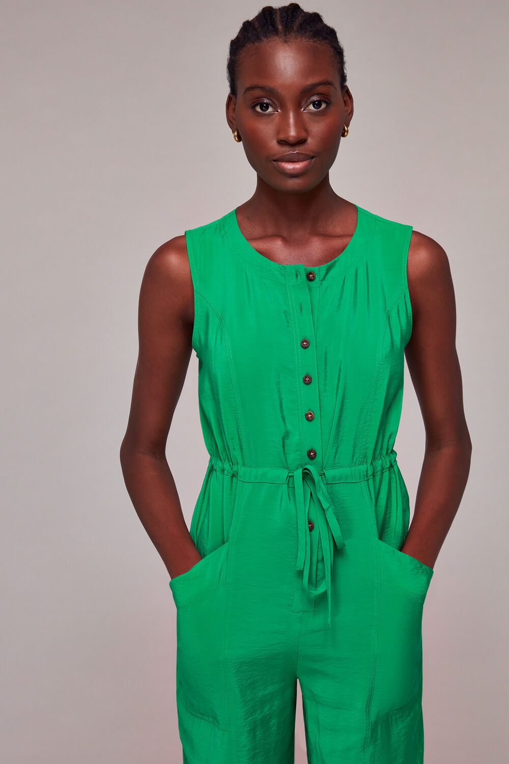 Green Jess Jumpsuit