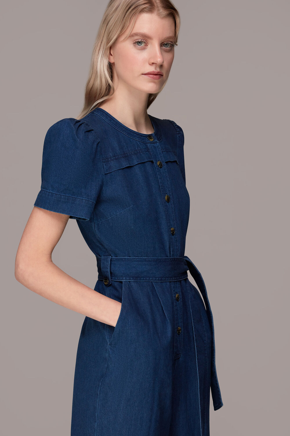 Alana Denim Jumpsuit