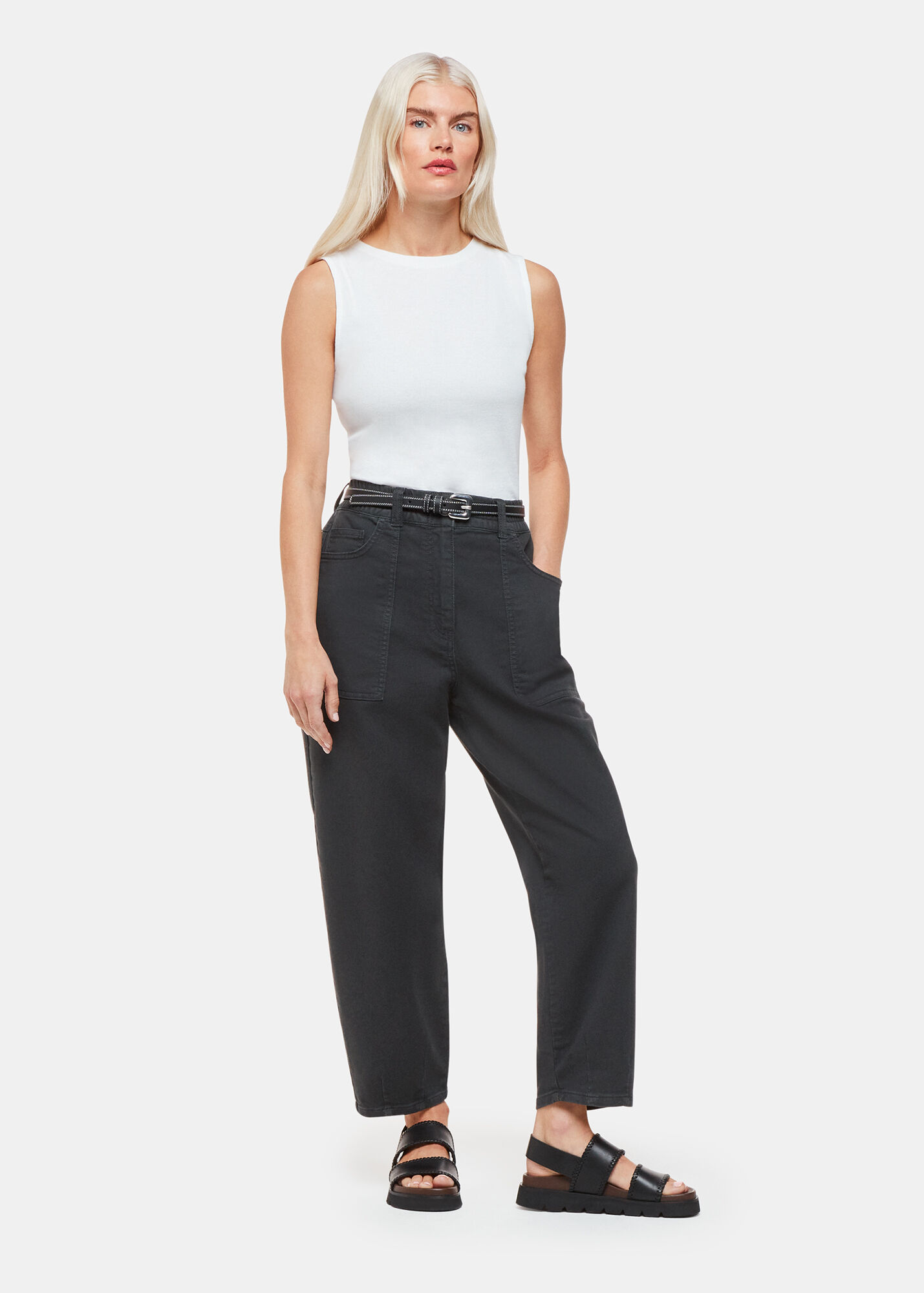 Petite casual trousers hotsell