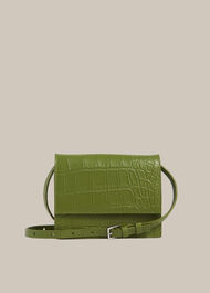 Suri Mini Croc Crossbody