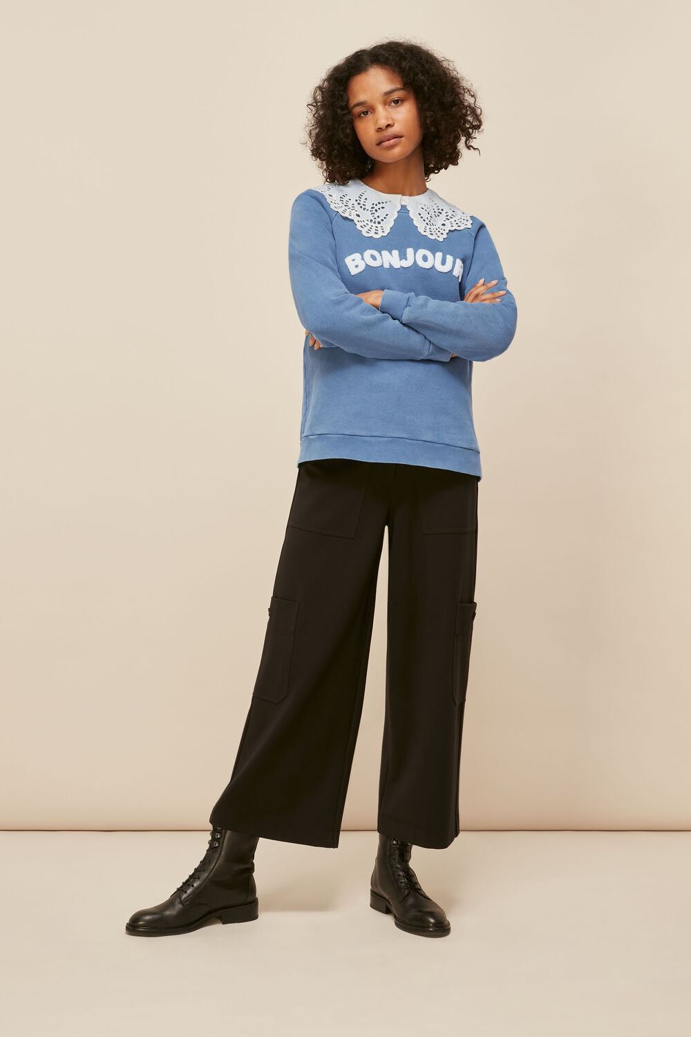 Bonjour Logo Sweatshirt