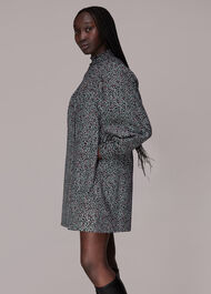 Micro Bud Pintuck Dress