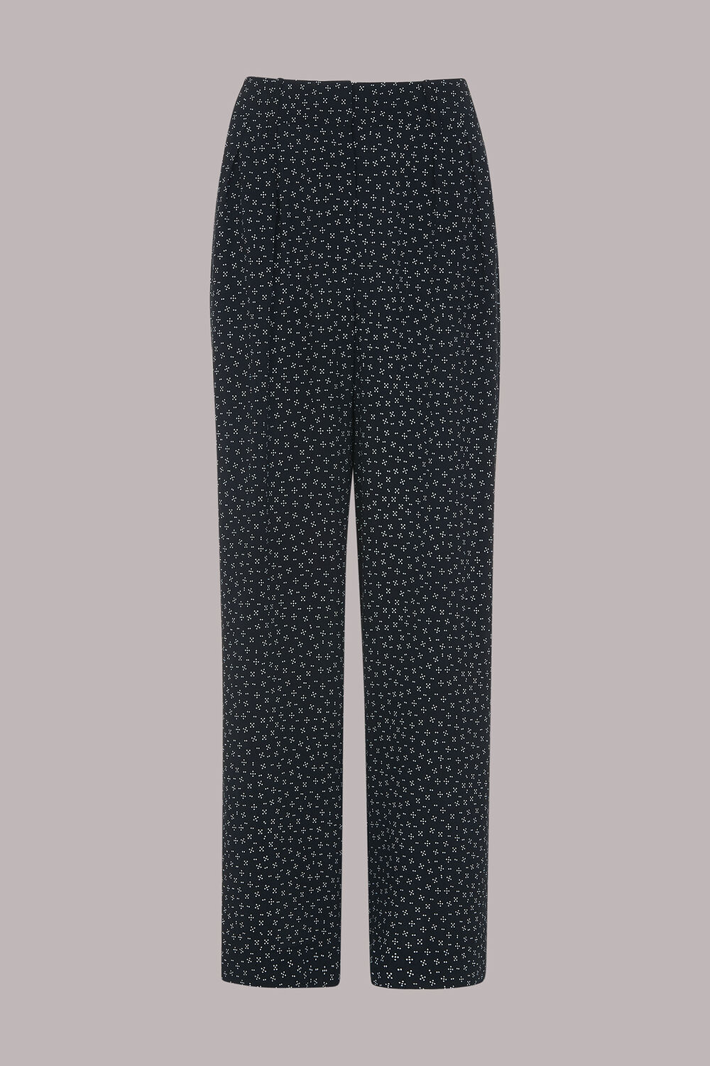 Black Lizzie Geo Dot Print Pants&nbsp;