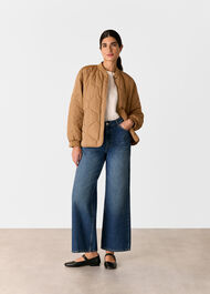 Ida Short Quilted Coat