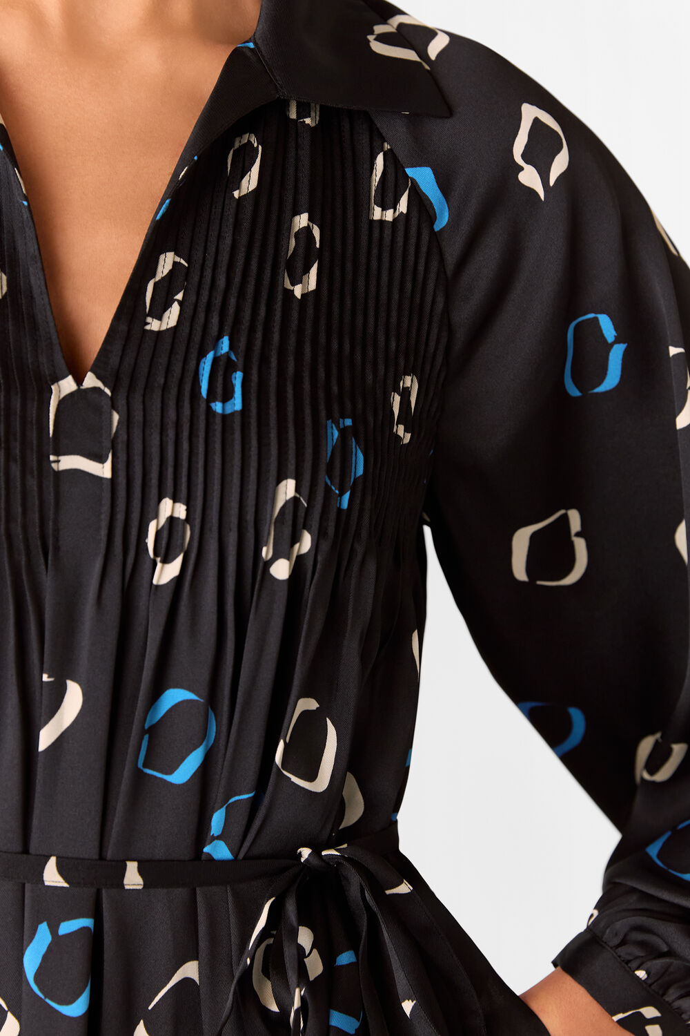 Scattered Hoops Midi Dress