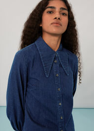 Nino Chambray Collared Shirt