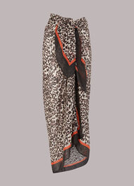 Leopard Print Beach Sarong