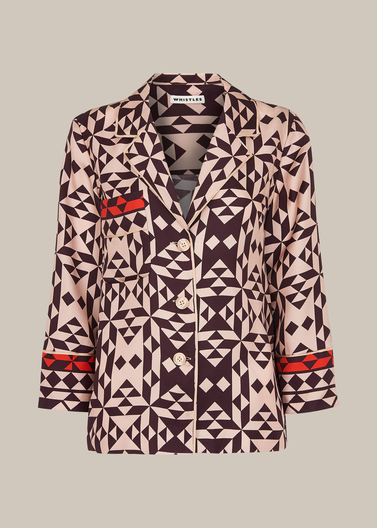 Kaleidoscope Silk Shirt