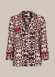 Kaleidoscope Silk Shirt
