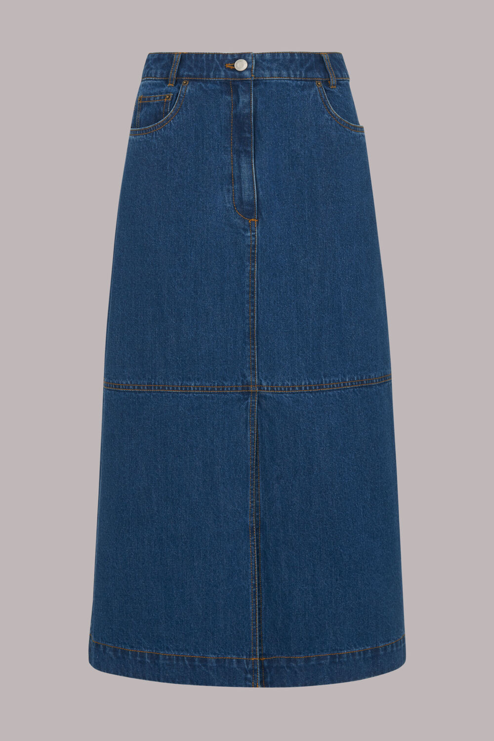 Harlow Denim Midi Skirt
