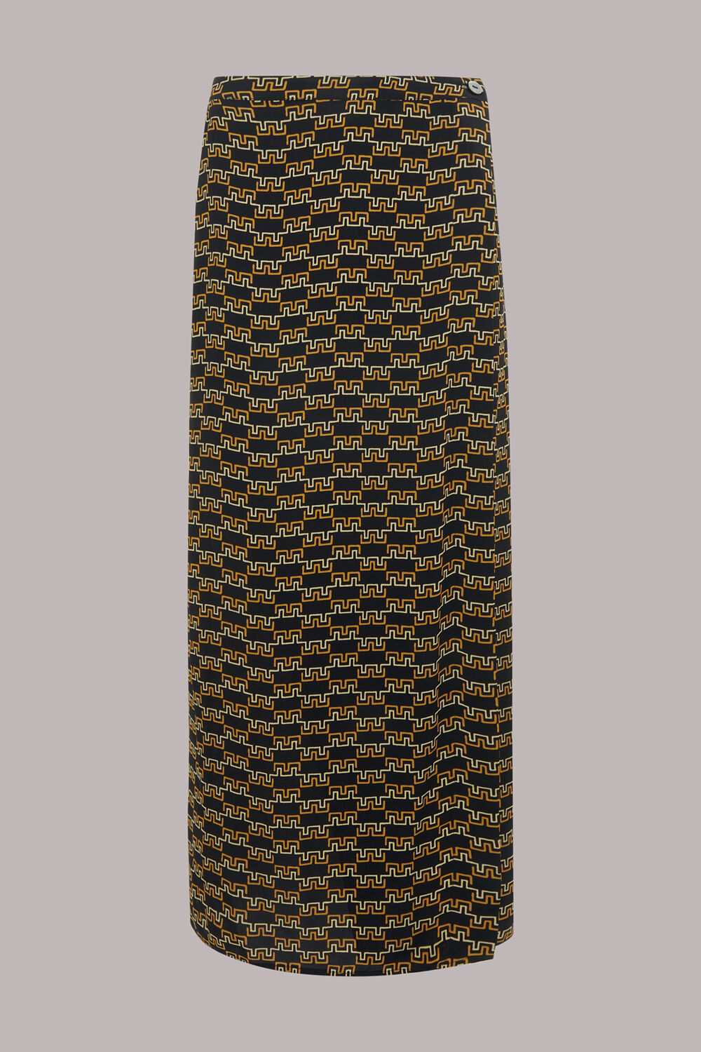 Tangle Check Wrap Skirt