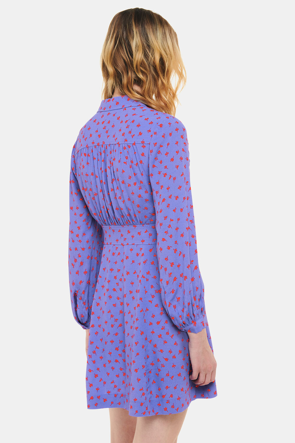 Scattered Petals Print Dress