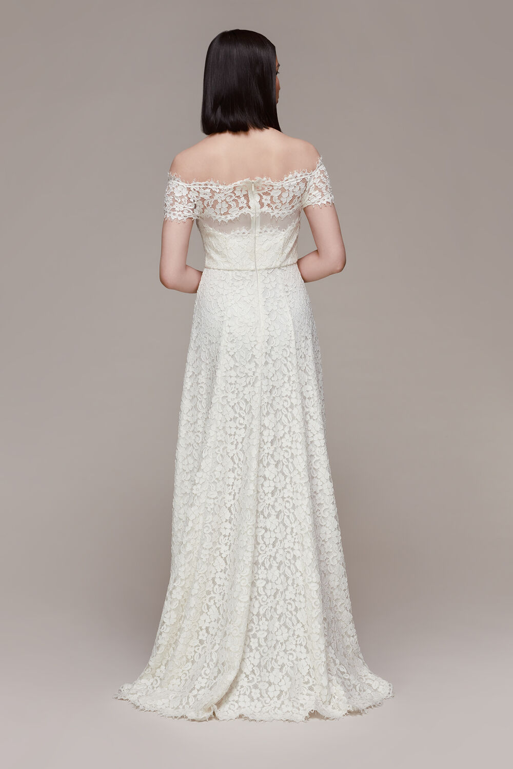 Rose Wedding Dress Ivory/Multi