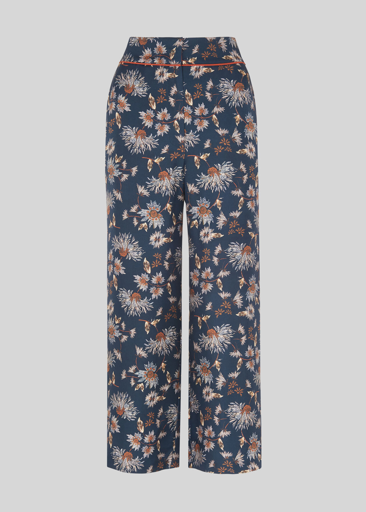 Pitti Silk Twill Trouser Multicolour