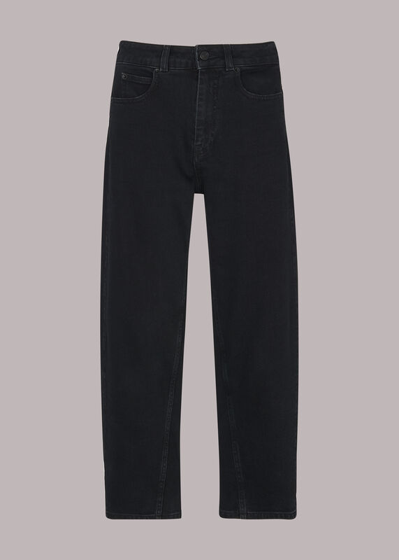 Stretch Barrel Leg Jean