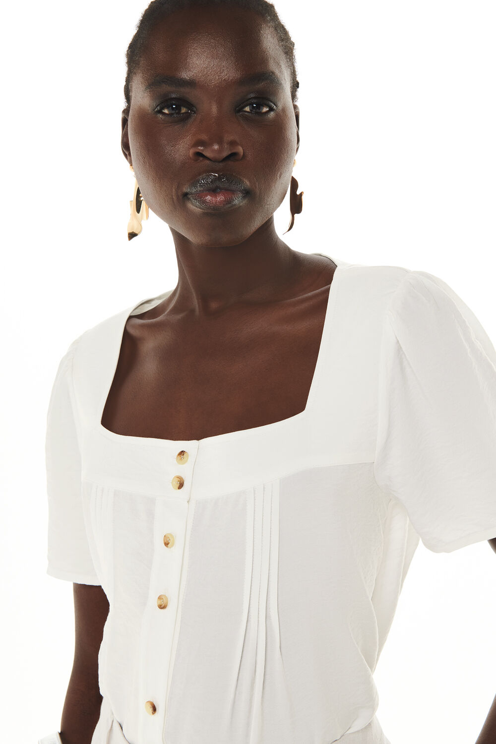 Lily Square Neck Blouse