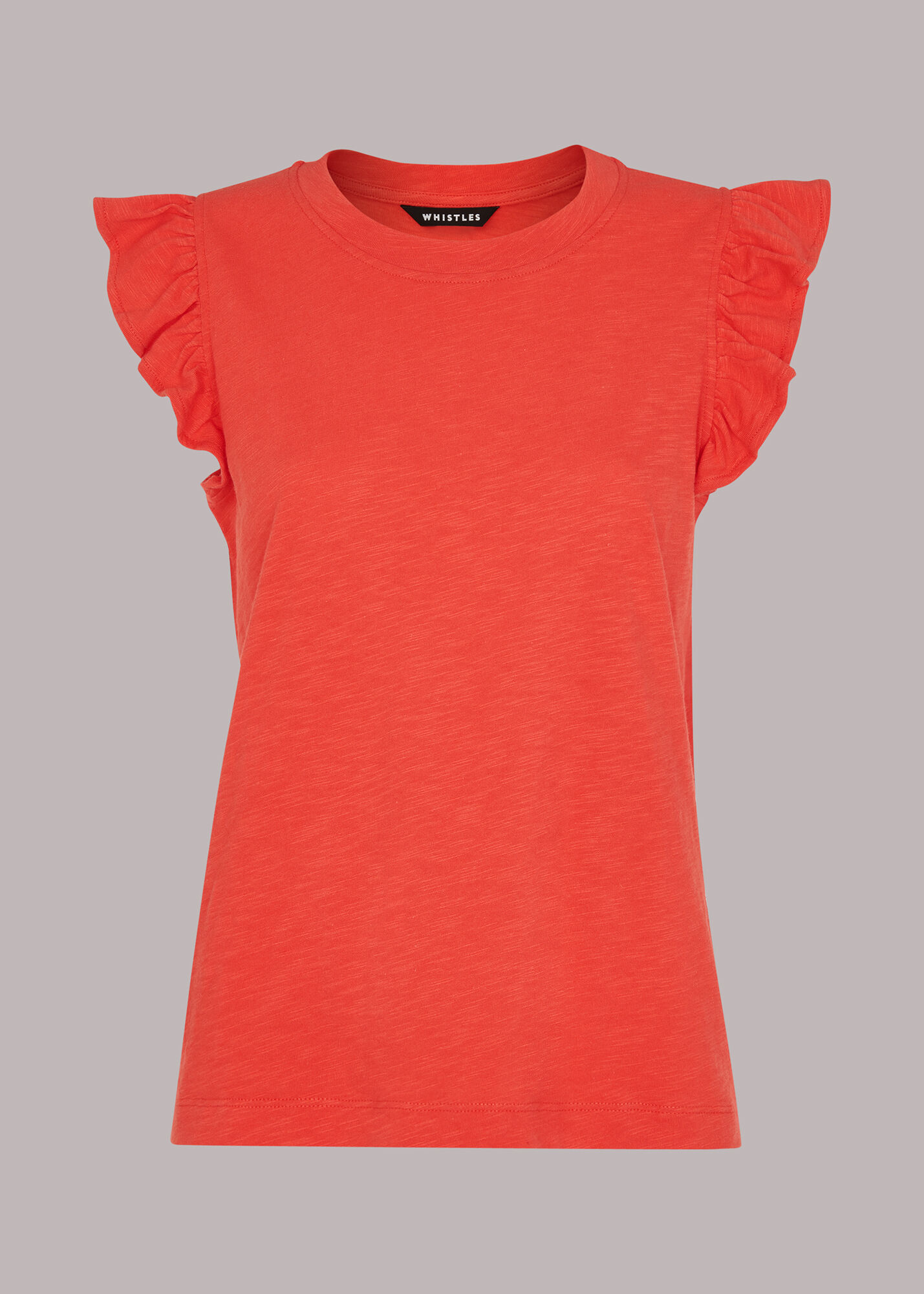 Frill cap sleeve top clearance