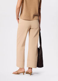 Wide Leg Casual Cotton Trouser
