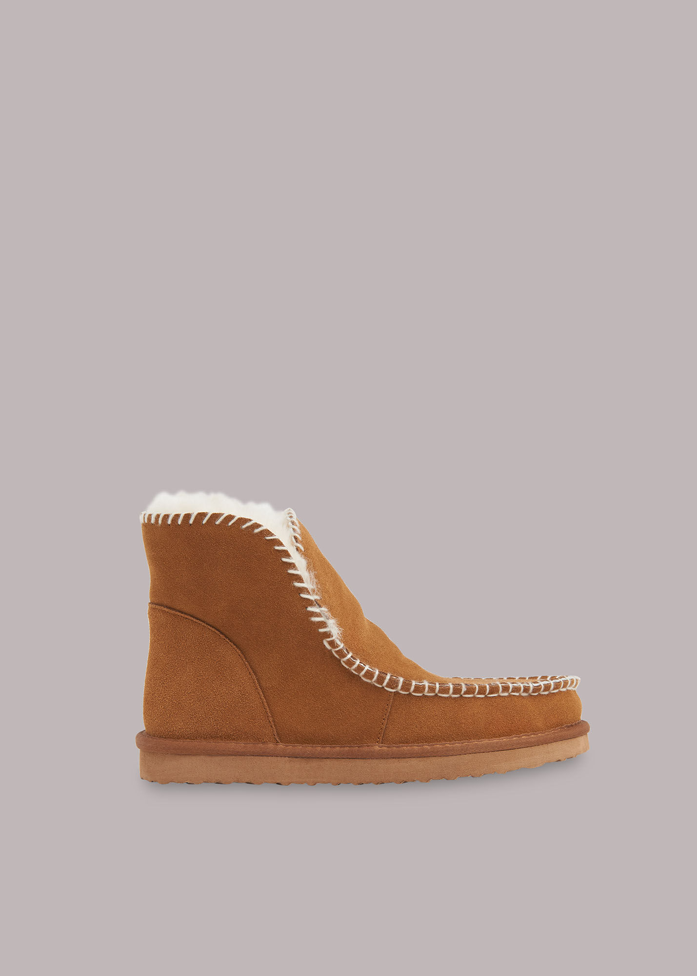 Tan Romy Slipper Boot WHISTLES