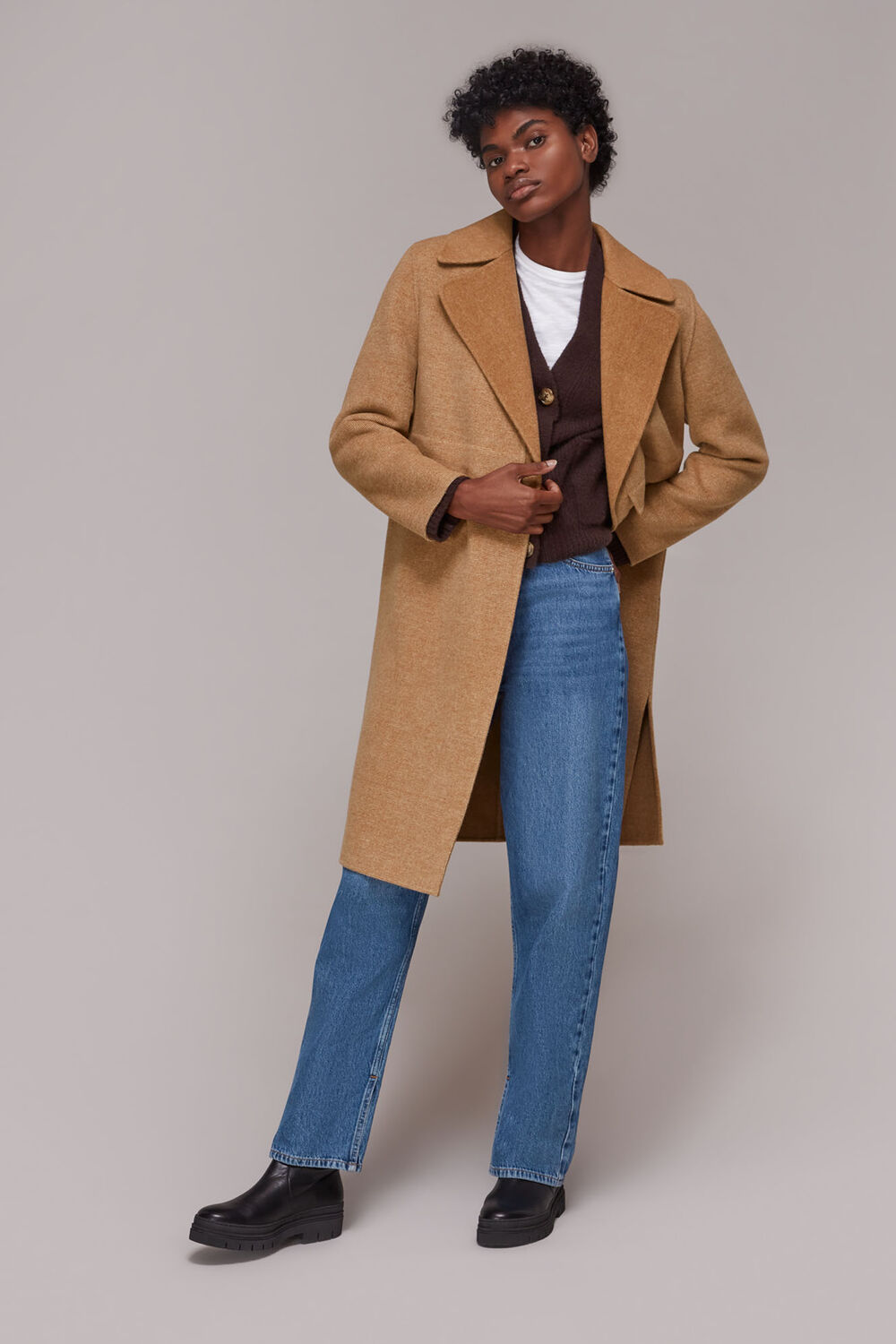 Yasmin Double Faced Wool Coat