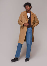 Yasmin Double Faced Wool Coat