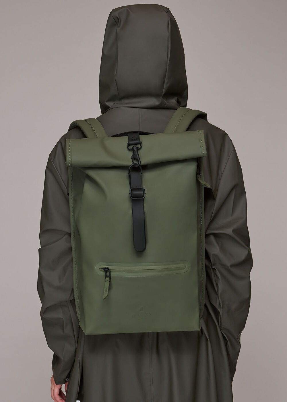 Rains Roll Top Rucksack