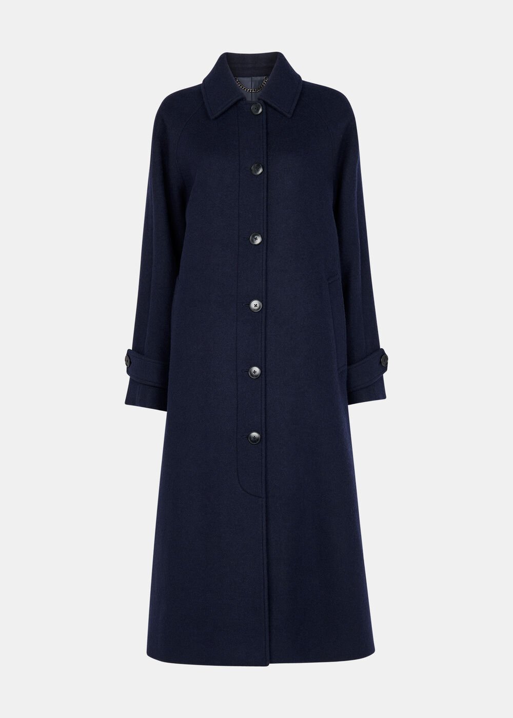 Long Wool Car Coat
