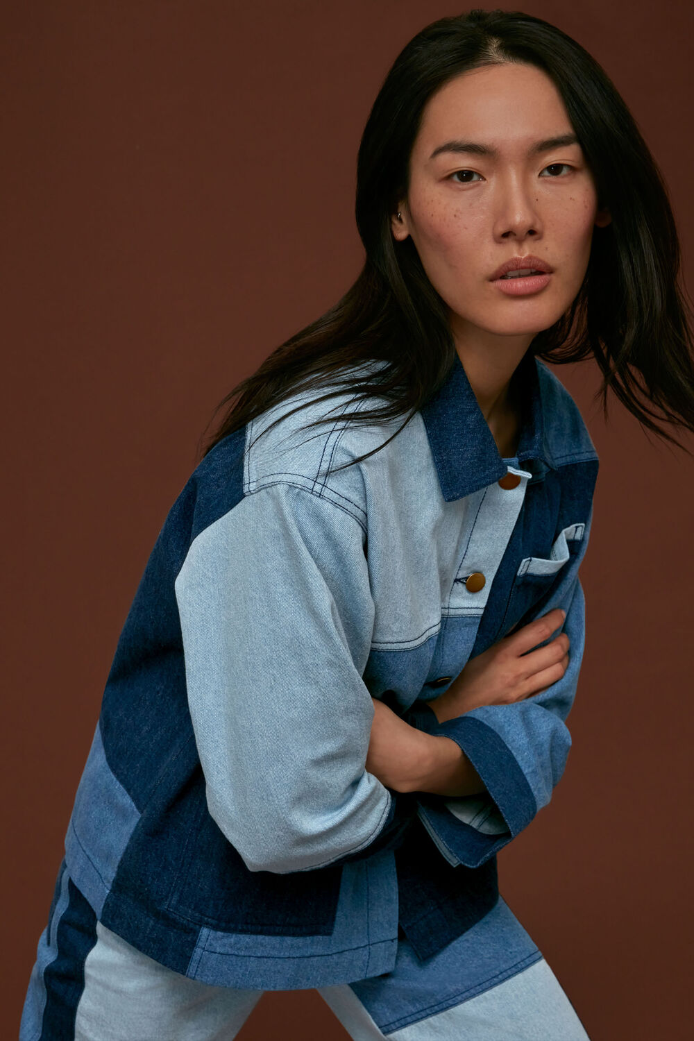Patchwork Denim Jacket