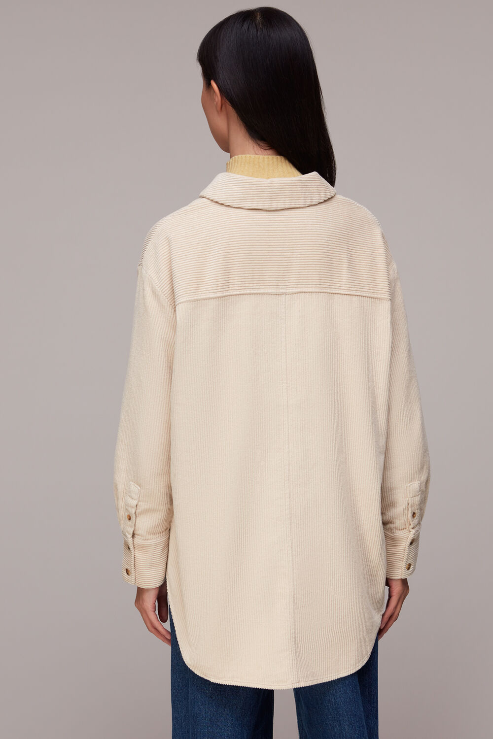 Lucie Corduroy Oversized Shirt
