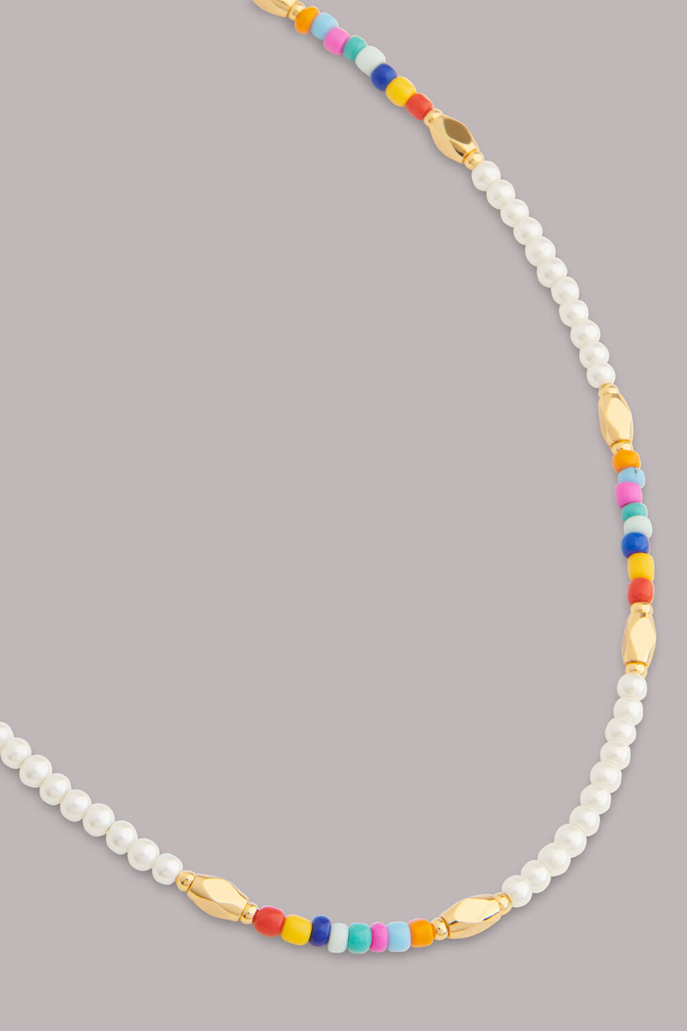 Multi Beaded Necklace