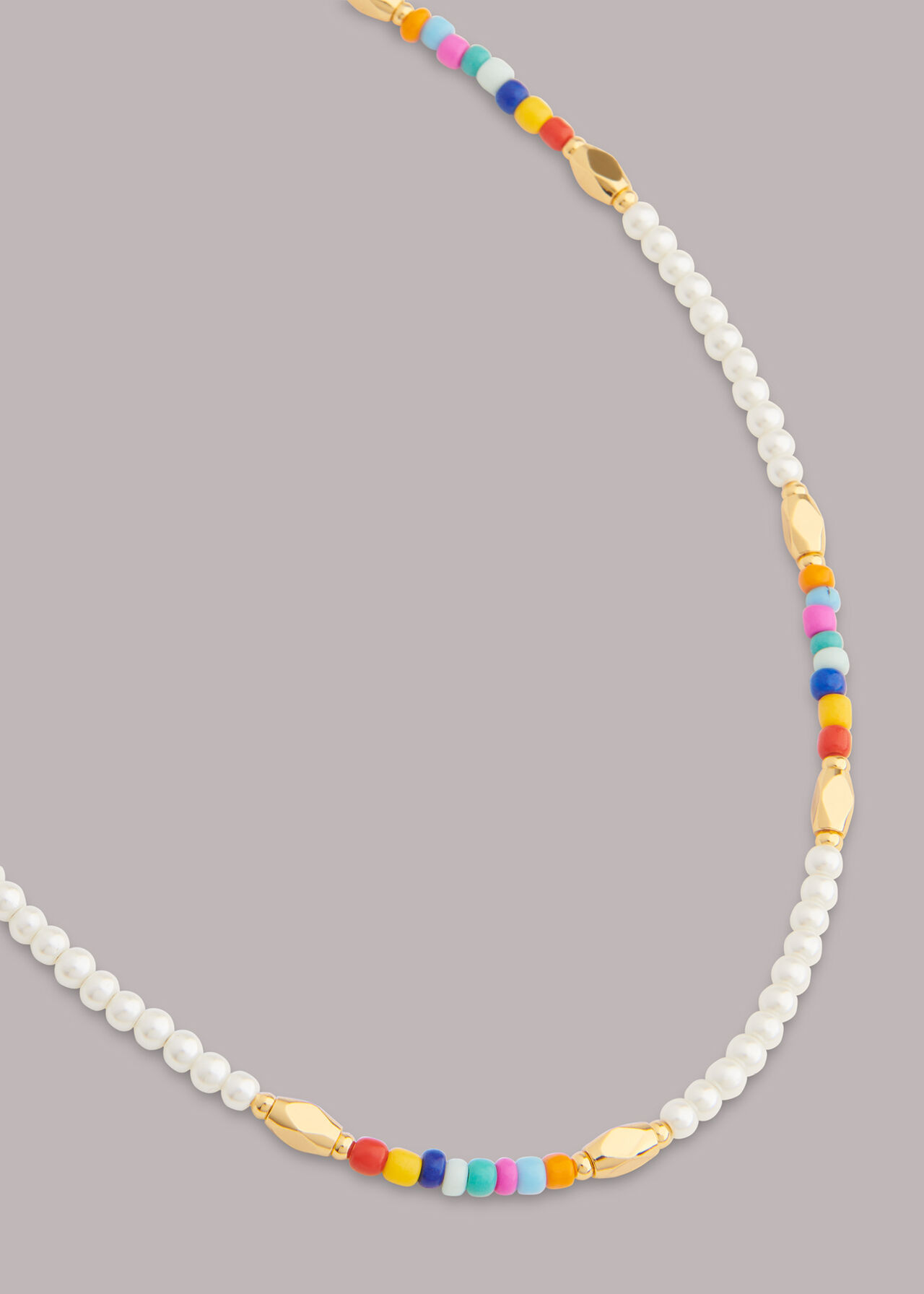 Multi Beaded Necklace