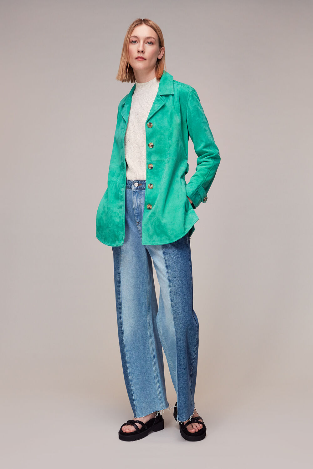 Rosa Suede Overshirt