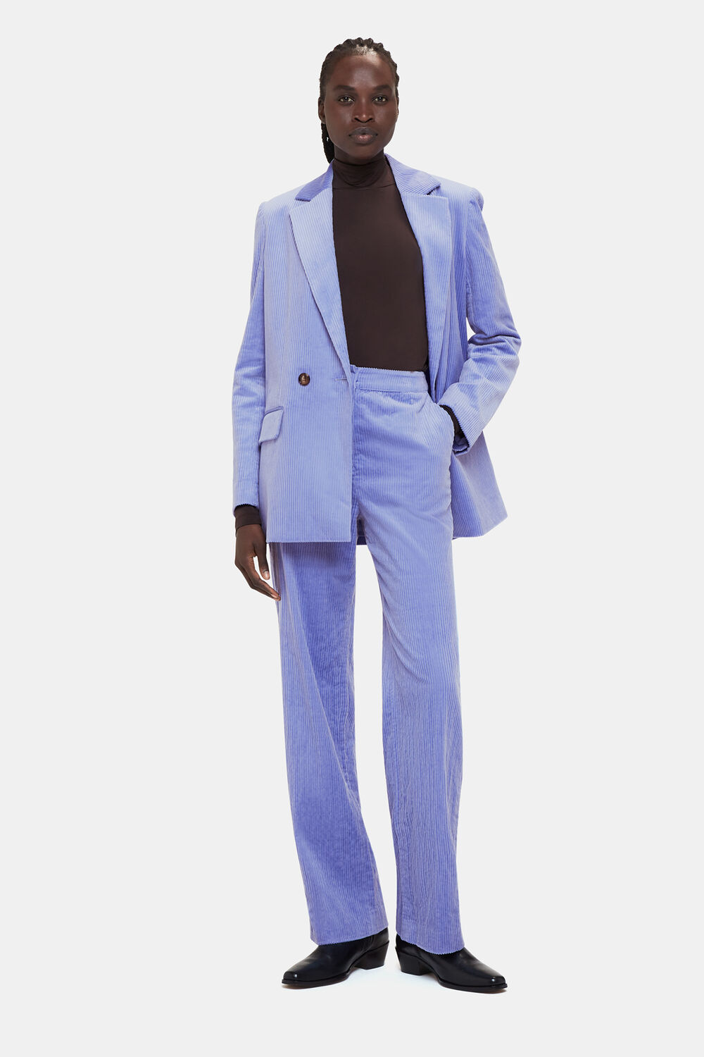 Lilac Lalia Cord Blazer