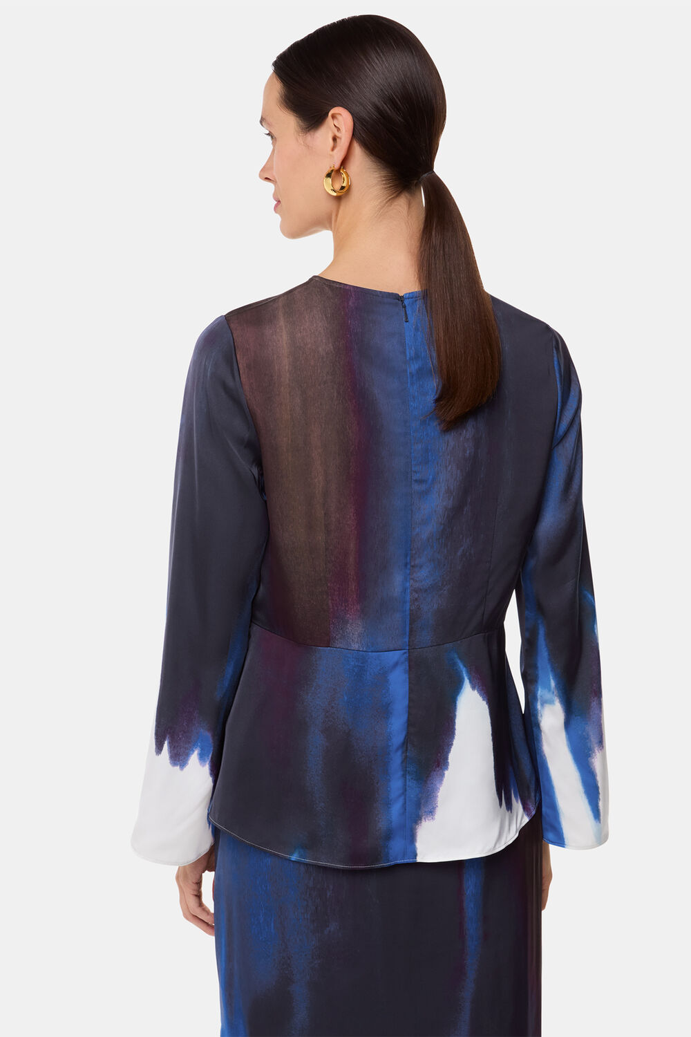 Ice Dye Print Top