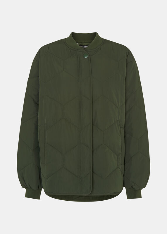 Ida Short Quilted Coat