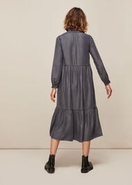 Denim Trapeze Dress